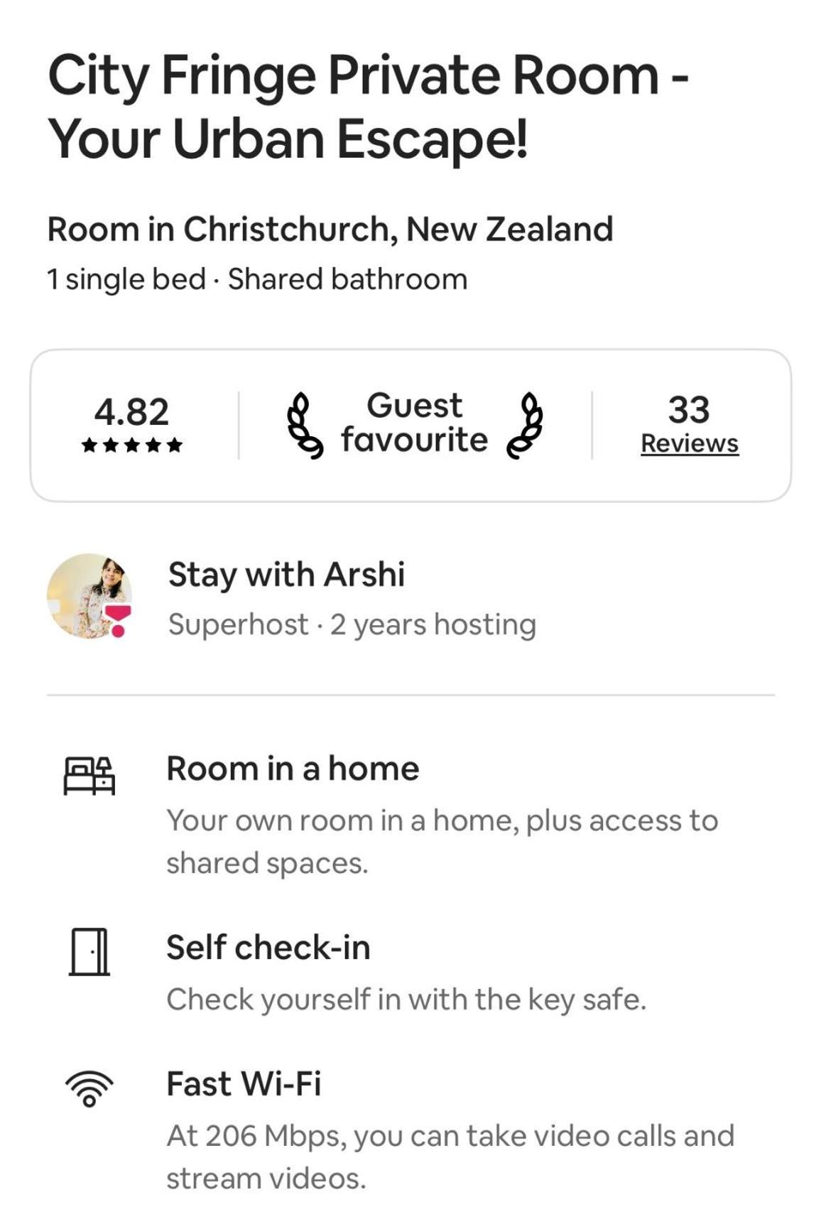 City Fringe Private Room - Your Urban Escape! Christchurch Exterior foto